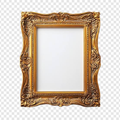 Cadre rococo doré style Louis XV